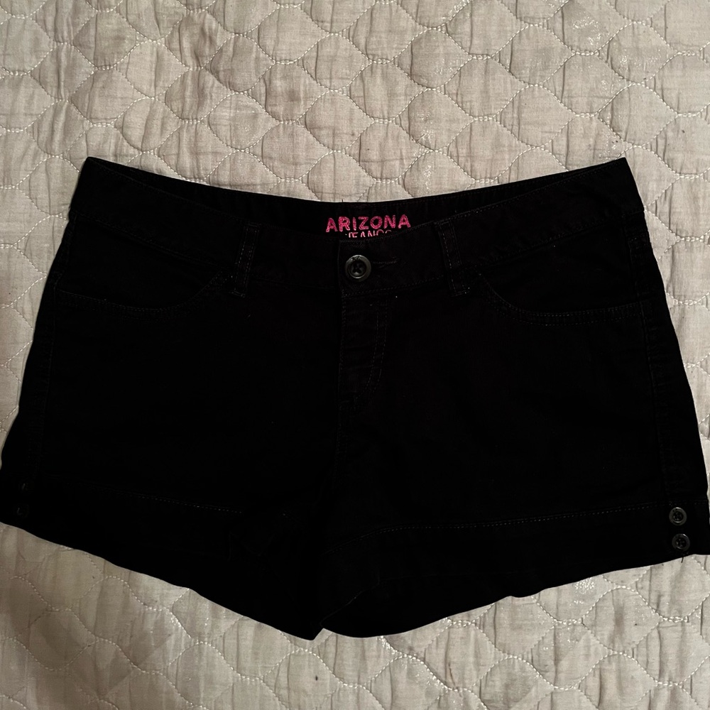 ARIZONA JEAN CO~BLACK SHORTS~7